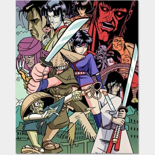 Ninja Scroll Posters and Art